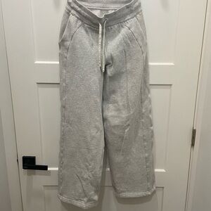 Lululemon scuba wide-leg sweatpants